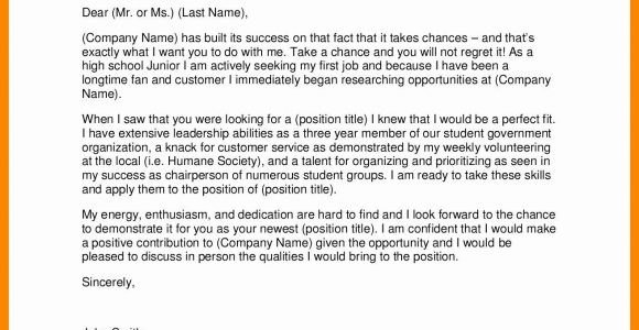 High School Resume Cover Letter Samples Cover Letter Template for High School Students – Resume format …