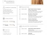 High School Resume Template Free Download Free Professional Simple Amy High School Resume Template to Design