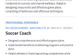 High School soccer Coach Resume Sample soccer Coach Resume Example with Content Sample Craftmycv