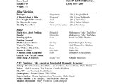 High School Student Film Resume Sample Test Post From Free Resume Templates Acting Resume Template …
