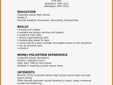 High School Student Sample Resume Objective 7 Ideal Free High School Resume Template for 2020 High School …