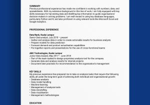 Highlighting Analytical Skills On Sample Resume How to Write A Resume for Data Analysts that Communicates Passion …