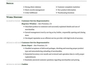 Home Depot Sales associate Resume Sample Resume format with Job Description