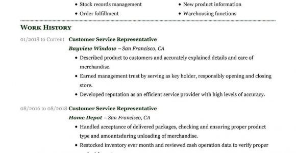 Home Depot Sales associate Resume Sample Resume format with Job Description