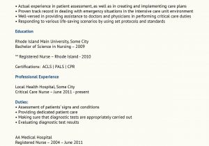 Home Health Care Nurse Resume Sample Quality Critical Care Nurse Resume Nursing Resume, Registered …