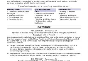 Home Health Care Provider Resume Sample Caregiver Resume Sample Monster.com