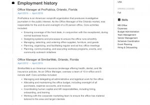 Hotel Front Desk Manager Resume Sample Office Manager Resume & Guide 12 Samples Pdf 2020