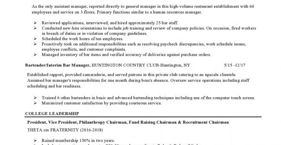 Human Resources Resume Sample Entry Level Human Resources Entry Level Resume Samples Templates Vault.com