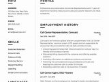 Inbound Customer Service Representative Resume Sample Call Center Representative Resume Elegant Call Center …