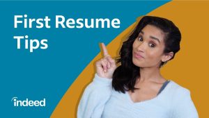 Indeed Sample Resume for High School Student First Resume Tips: How to Make A Resume with No Work Experience
