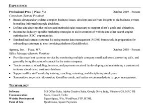 Indeed Sample Resume for Quality Engineer Administrative Professional – Generic Linkedin/indeed Resume (more …