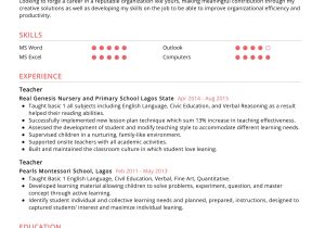 Indian Primary School Teacher Resume Sample Primary School Teacher Resume Example 2022 Writing Tips …