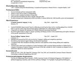 Industrial Engineer Resume Sample Entry Level Industrial Engineering Sample Student Resume by Lamar University …