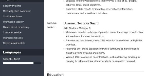 Information System Security Officer Sample Resume Security Officer Resume: Sample, Job Description & Tips