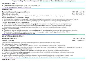 Information Technology Project Manager Resume Sample Technical Project Manager Resume: 2022 Guide with 10lancarrezekiq Resume Examples