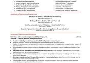 Instructional Systems Specialist Federal Resume Sample It Security Specialist Resume