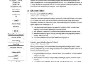 Insurance Broker Resume Sample Cover Letter Insurance Broker Resume Samples & Examples Urgent Resume