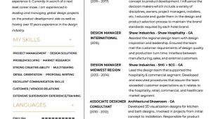 Interior Design Project Manager Resume Sample Interior Design – Project Manager Resume by Esther Galarza – issuu