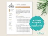 Interior Designer Resume Samples for Usa Interior Designer & Decorator Resume Personalized Design – Etsy …