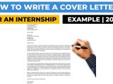 Internship Cover Letter Sample Resume Geniusresume Genius How to Write A Cover Letter for An Internship? Example