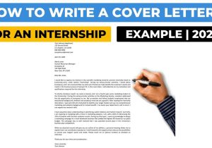 Internship Cover Letter Sample Resume Geniusresume Genius How to Write A Cover Letter for An Internship? Example