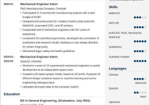 Internship Resume Sample for Engineering Students Engineering Student Resumeâexamples and 25lancarrezekiq Writing Tips