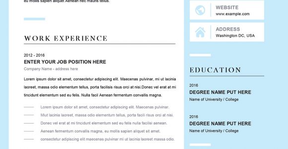 Internship Resume Template for College Students Download Engineering Internship Cv Template Word format