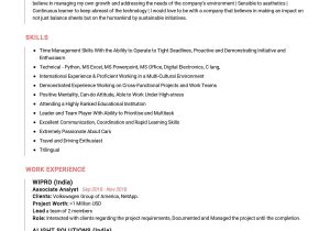 Intership Description for An Resume Sample Internship Cv Example 2022 Writing Tips – Resumekraft