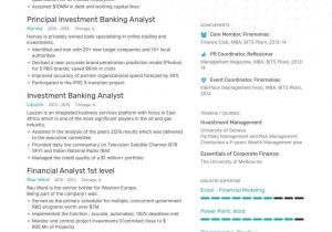 Investment Banking Business Analyst Sample Resume Investment Banking Analyst Resume: 8-step Ultimate Guide for 2021 …