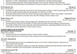 Investment Banking Resume Template with Deal Experience 3 Tricks to Hack Your Investment Banking Resume (with No Experience)