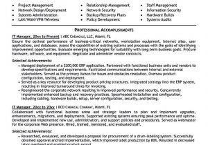 It Infrastructure Project Manager Resume Samples Sample Resume Project Manager Infrastructure – Deloitte …