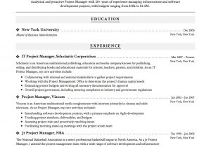 It Project Manager Resume Sample India It Manager Resume Samples – I Wish they All Could Be Curriculum …
