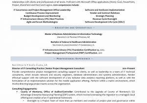 Itil V3 Foundation Certified Sample Resume Itil Certified Resume Sample October 2021