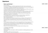 Java 1 Year Experience Resume Sample Java Developer Resume Samples All Experience Levels Resume.com …