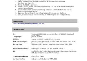 Java Resume Sample 3 Years Experience Java Resume 3 Years – Give that Man A Resume Sample