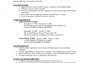 Job Application Work Experience Resume Sample Resume Examples Job Application – Resume Templates Job Resume …