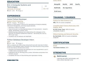 Jr Level Position Spark Streaming and Python Sample Resume Professional Python Developer Resume Examples & Guide for 2022 …