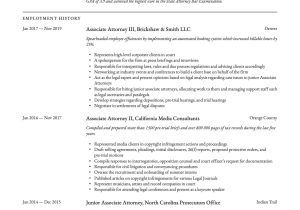 Junior associate Big Law Sample Resume associate attorney Resume & Writing Guide 12 Templates 2022