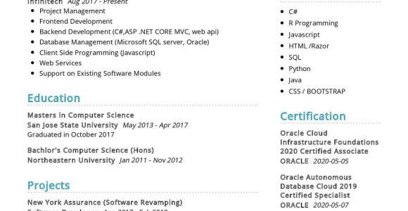 Junior C Developer Resume Sample Acceptance Criteria Junior software Developer Resume Sample 2022 Writing Tips …