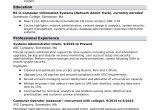Junior Windows System Administrator Resume Sample Entry-level Systems Administrator Resume Sample Monster.com