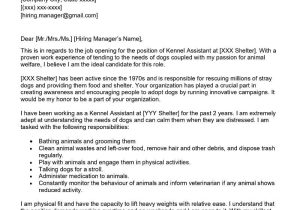 Kennel attendant Resume Sample You Can Edit Kennel assistant Cover Letter Examples – Qwikresume