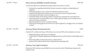 Labor and Employment attorney Resume Sample 18 attorney Resume Examples & Writing Guide Pdf’s & Word 2020