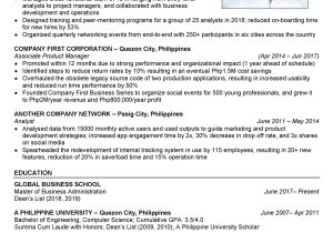 Latest Resume format Sample In the Philippines How to Make A Pro Resume Based On ats format asia Select