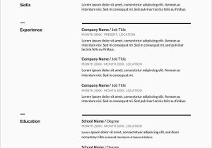 Latest Sample Resume format for Freshers 20 Free Resume Templates to Download (word, Pdf & More)