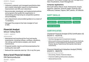 Lawson Sample Resume with Project Overview Data Analyst Resume Summary Trendy Financial Analyst Resume Guide …