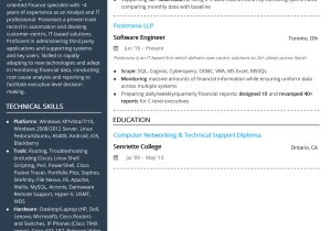 Lead It Support Analyst Resume Samples Technology Resume Examples & Resume Samples [2020]