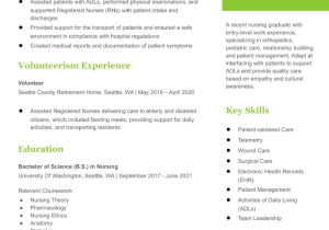 Lead Rn Pre Admission Testing Sample Resume Medical Surgical Nurse Resume Examples In 2022 – Resumebuilder.com