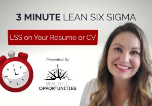Lean Six Sigma Green Belt Resume Samples How to Document Lean or Six Sigma Experience On A Cv or Resume