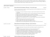 Learning and Development Manager Resume Sample Business Development Manager Resume & Guide 2022
