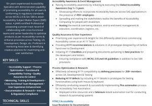 Learning and Development Specialist Resume Sample Free Accessibility Specialist Resume Sample 2020 by Hiration
